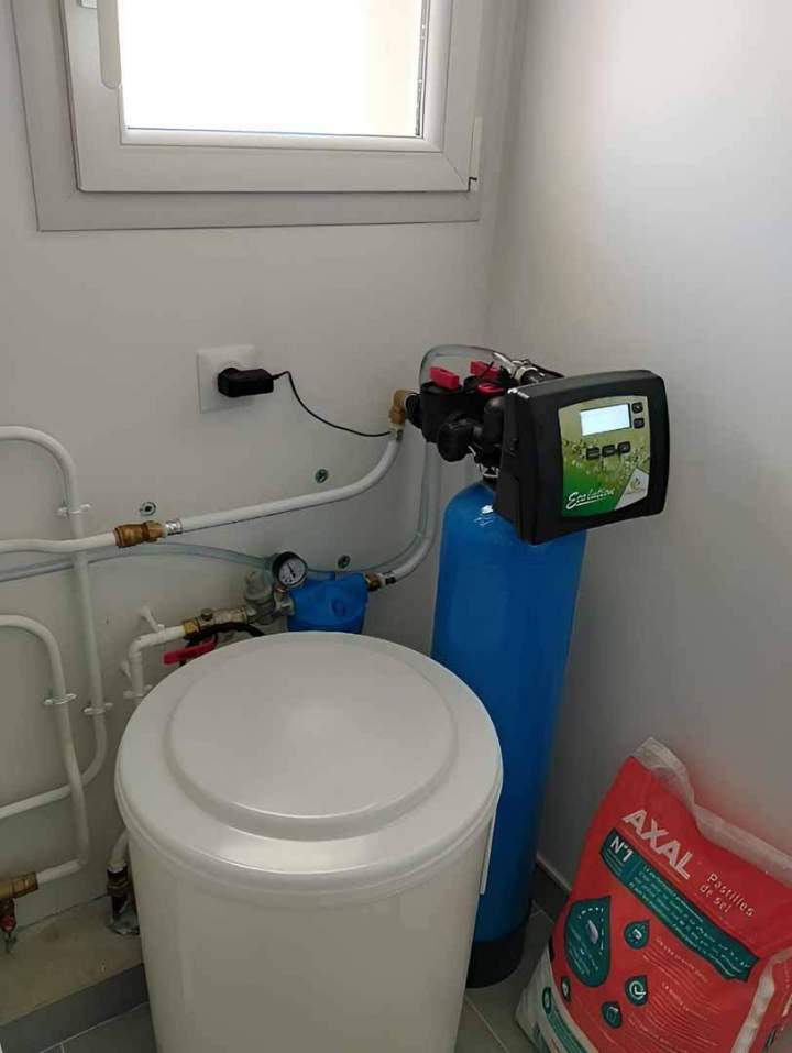 Système d'adoucisseur d'eau résidentiel Dijon